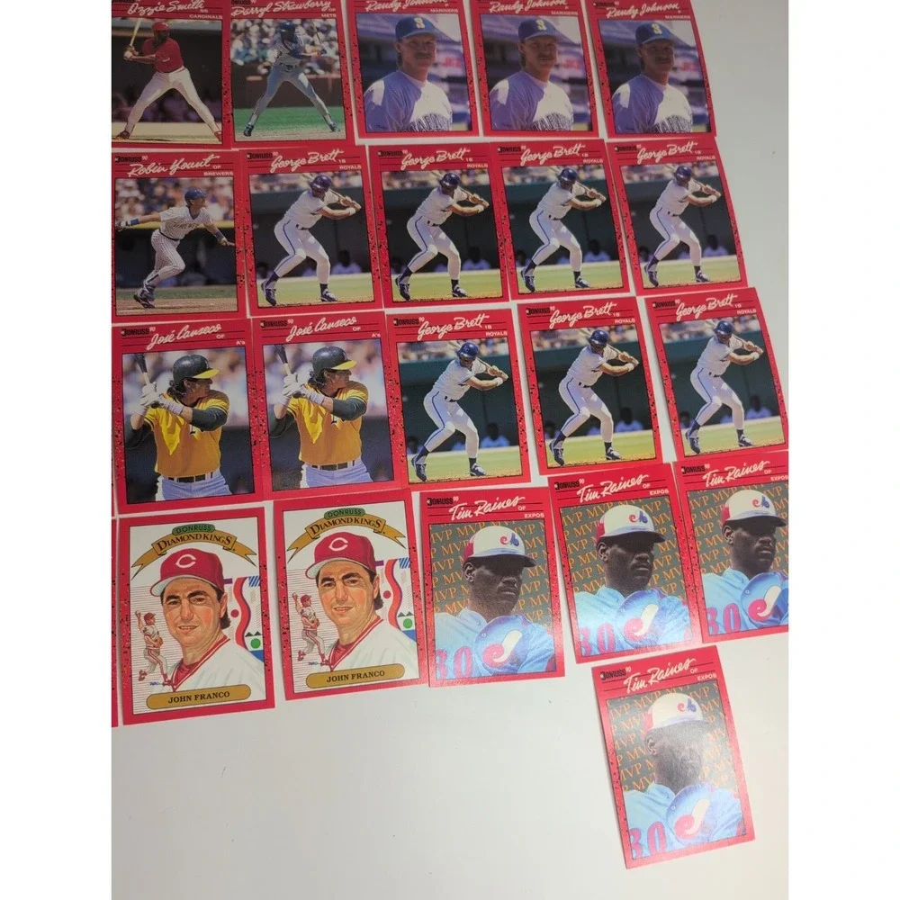 Mixed Lot Of 136 Gradable 1990 Donruss Baseball Cards Barry Bonds Roger Clemens